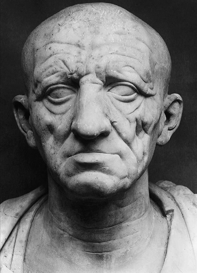 Roman sculptural effigies tended far more toward realism than idealism.