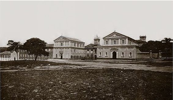 Colégio São Luís em Itu, SP, 1903 Acervo Associação dos Antigos Alunos da Companhia de Jesus São Luís School in Itu, São Paulo, 1903