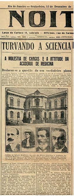 Turvando a sciencia [trecho] A Noite, 15 dez. 1922 Acervo Casa de Oswaldo Cruz “Muddying science” [excerpt] A Noite, Dec. 15, 1922