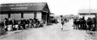 [Photograph: By courtesy of W.D. Boyce The Busiest Place in Nairobi]