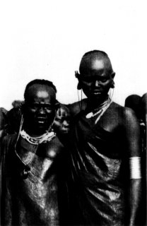 [Photograph: Some Kikuyu Belles]