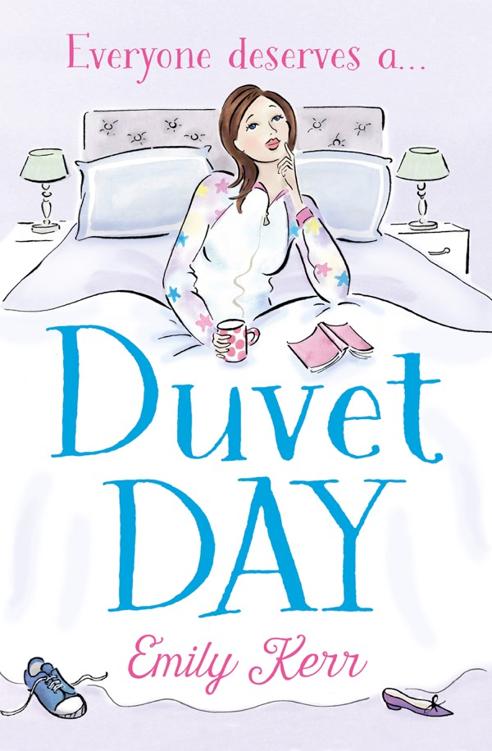 The book cover of Duvet Day by Emily Kerr.