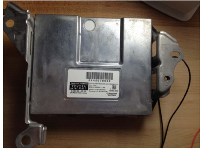 The Telematics ECU for the 2010 Toyota Prius