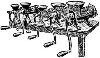 Alexanderwerk-Fleischhack-Maschine