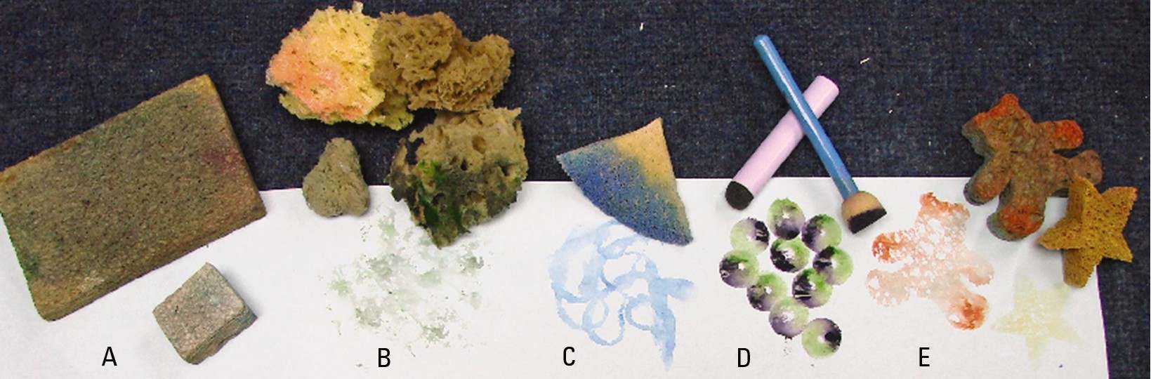 Figure 4-4: A squeeze of sponges.