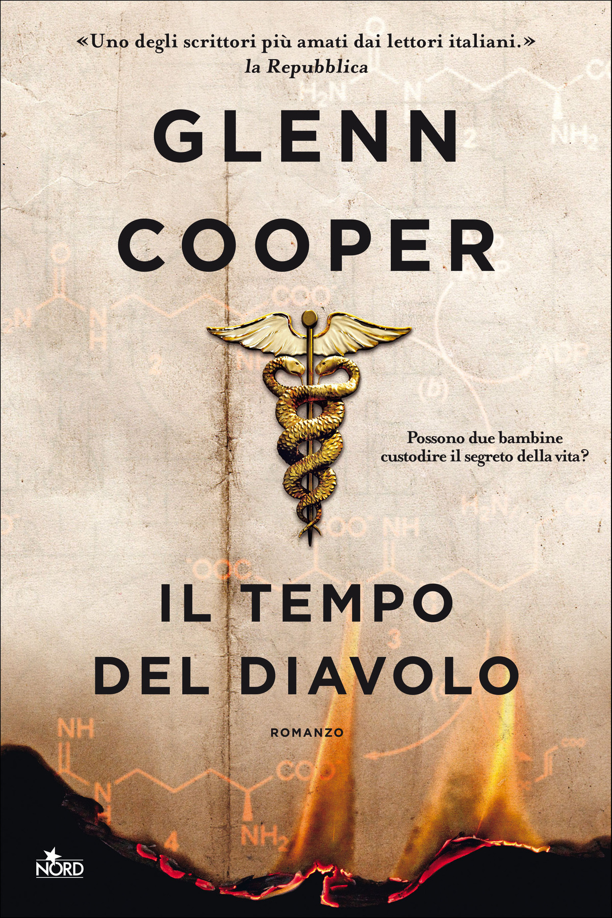 Immagine di copertina. Glenn Cooper: Il tempo del diavolo. Casa Editrice Nord s.u.r.l.