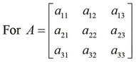 Transposing and inverting matrices