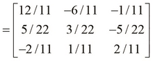 Transposing and inverting matrices