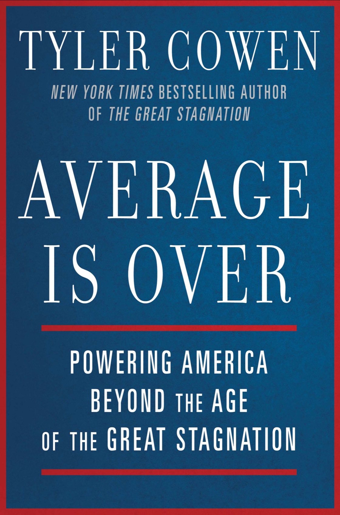 Cover for Average is Over