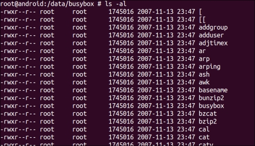 Setting up Busybox