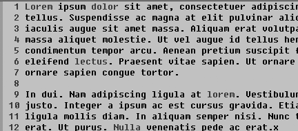 Latin file with keywords defined, ignoring case