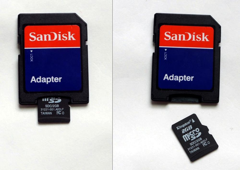 The MicroSD card can be moved between your Ethernet shield and an adapter sized for the typical SD card slot on a computer.