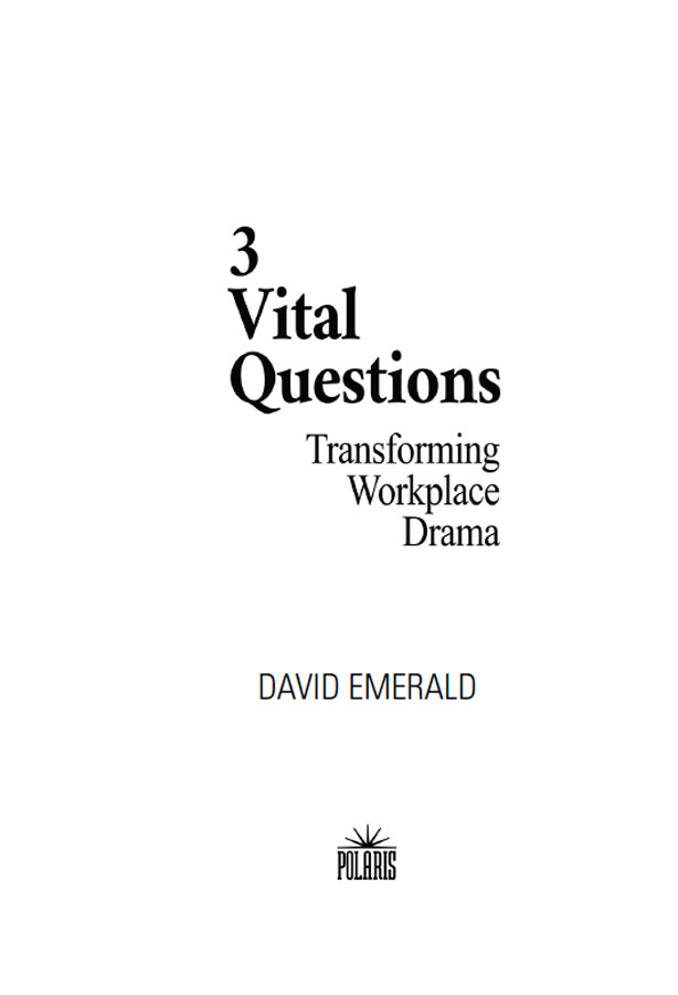 Book Title of 3 Vital Questions