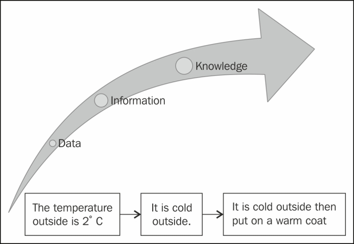 Data, information, and knowledge