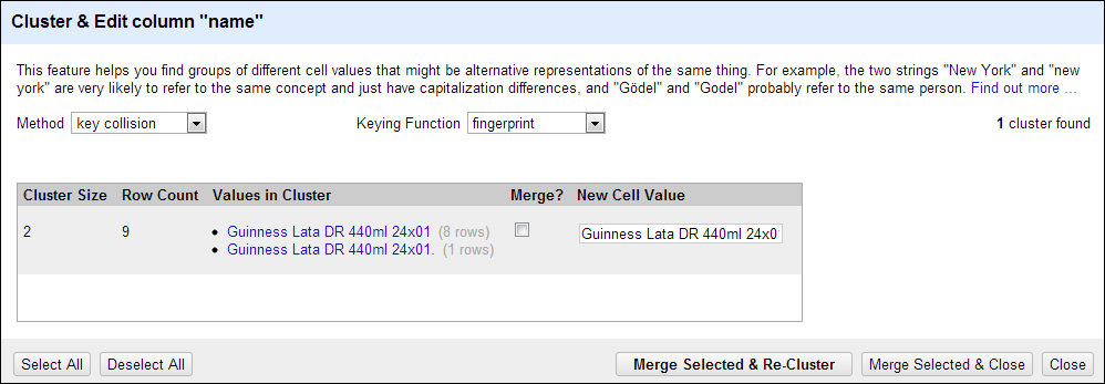 Clustering