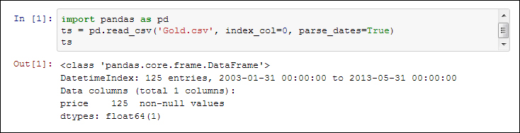 Working with time series