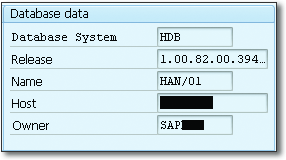 Determining the Version of the SAP HANA Database