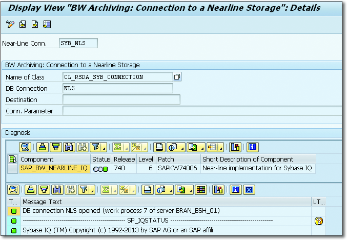 Setting Up the SAP BW Archiving