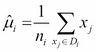 Likelihood estimation