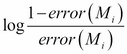 The boosting and AdaBoost algorithms