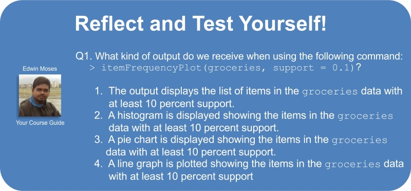 Step 3 – training a model on the data