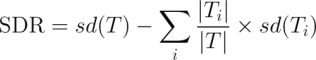 Adding regression to trees