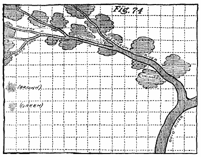 Figure 74: Map showing the Ohio river.