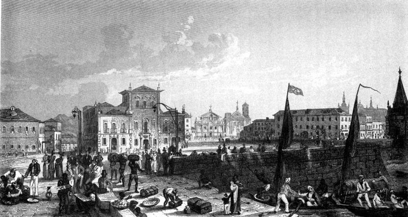 Mole, Palace and Cathedral, Rio de Janeiro.