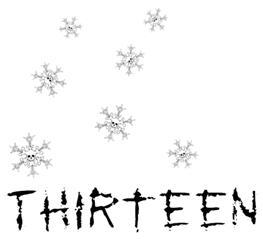 Description: thirteen