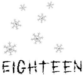 Description: eighteen