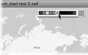 The ColorPicker is one of those components that's fun for your audience. It gives them a way to customize elements in your animation to suit their own tastes. © 2008 Google Maps