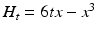 $H_t=6tx-x^3$