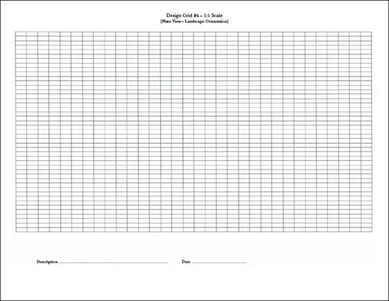 This grid is useful for planning models that are wider than they are tall.