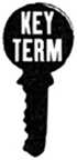 Key term icon