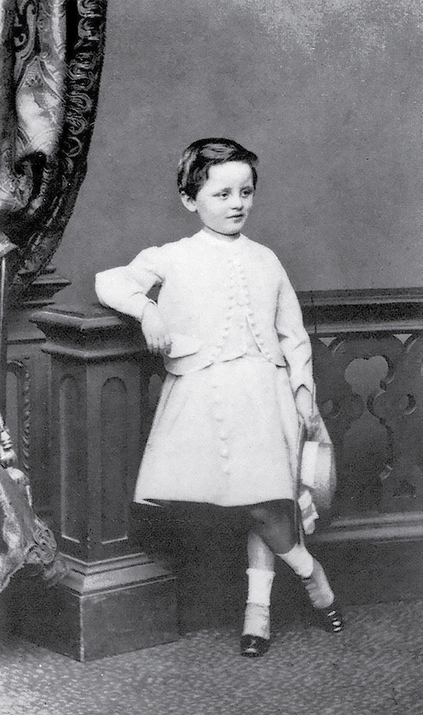 4. George Nathaniel at the age of 6