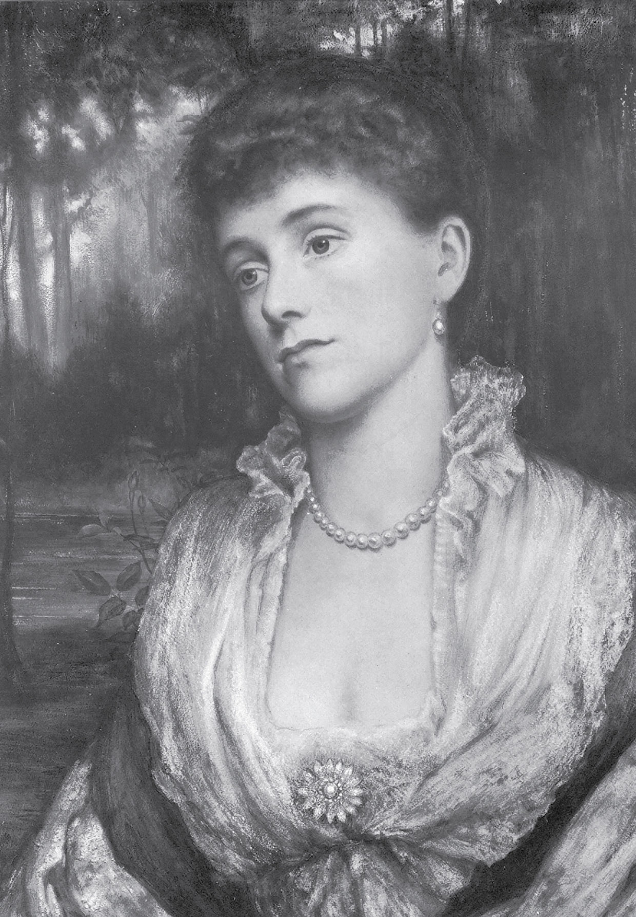 10. Curzon’s ‘Blessed Damozel’: Sibell Grosvenor painted by Edward Clifford in 1887