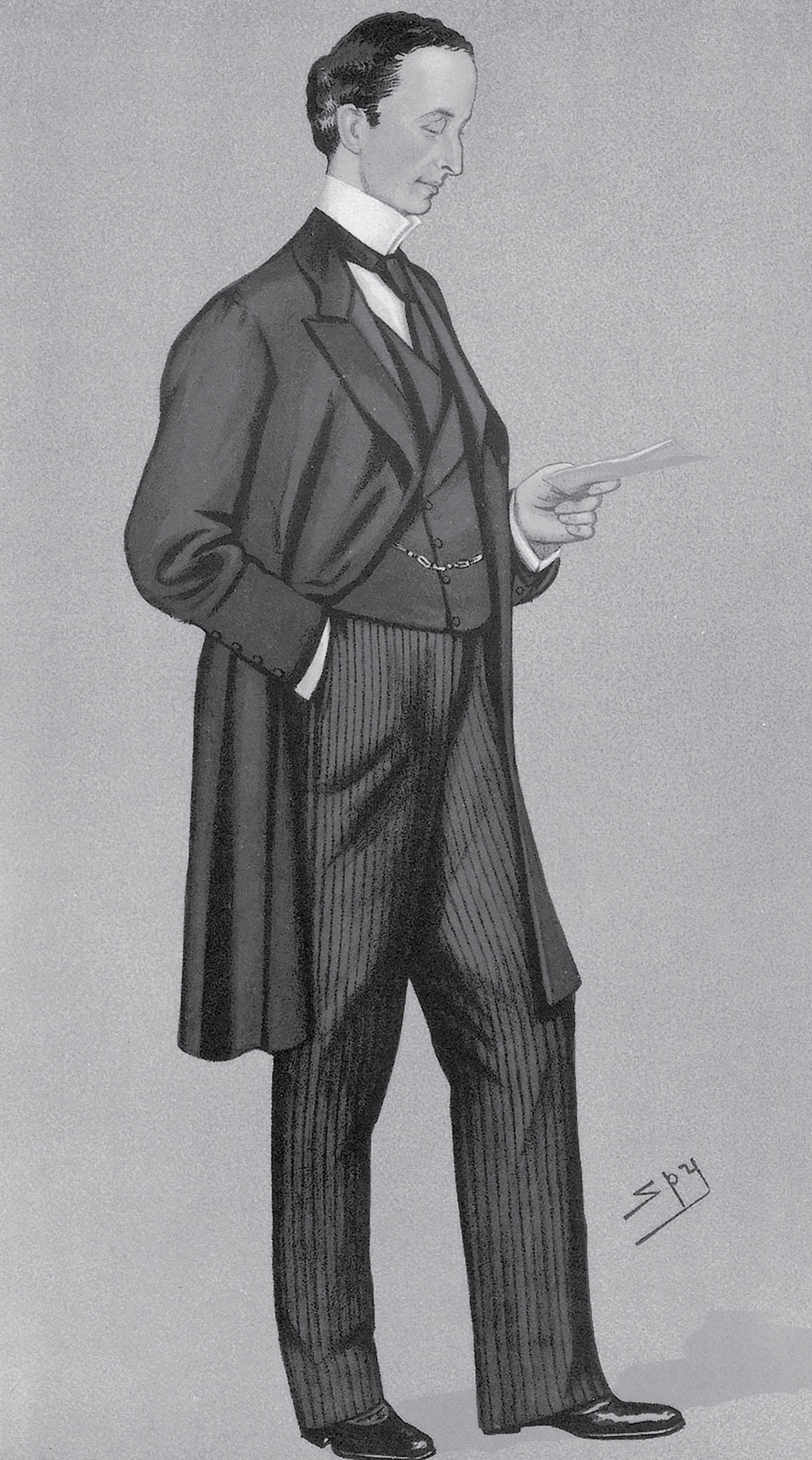 11. ‘A divinity addressing black beetles’: Curzon as Under-Secretary portrayed by ‘Spy’ in 1892