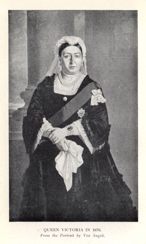 QUEEN VICTORIA IN 1876. From the Portrait by Von Angeli.