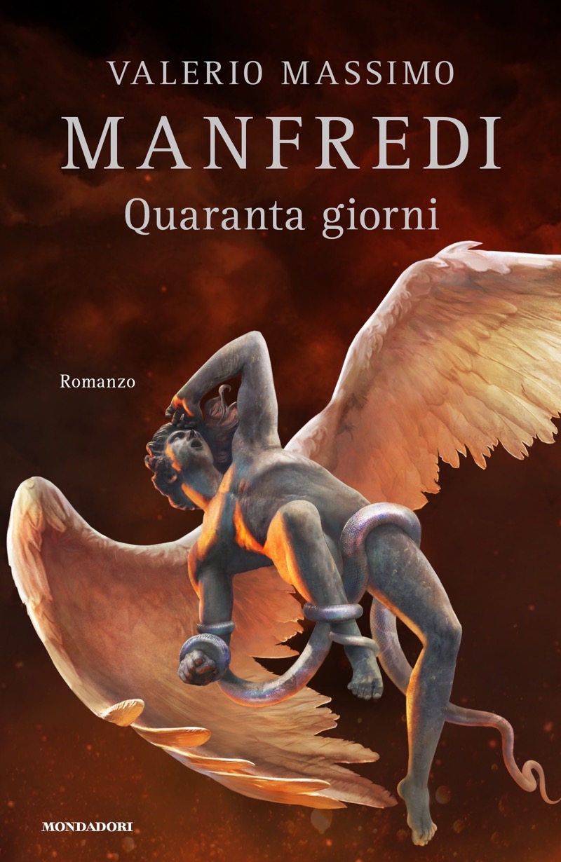 Copertina. «Quaranta giorni» di Valerio Massimo Manfredi