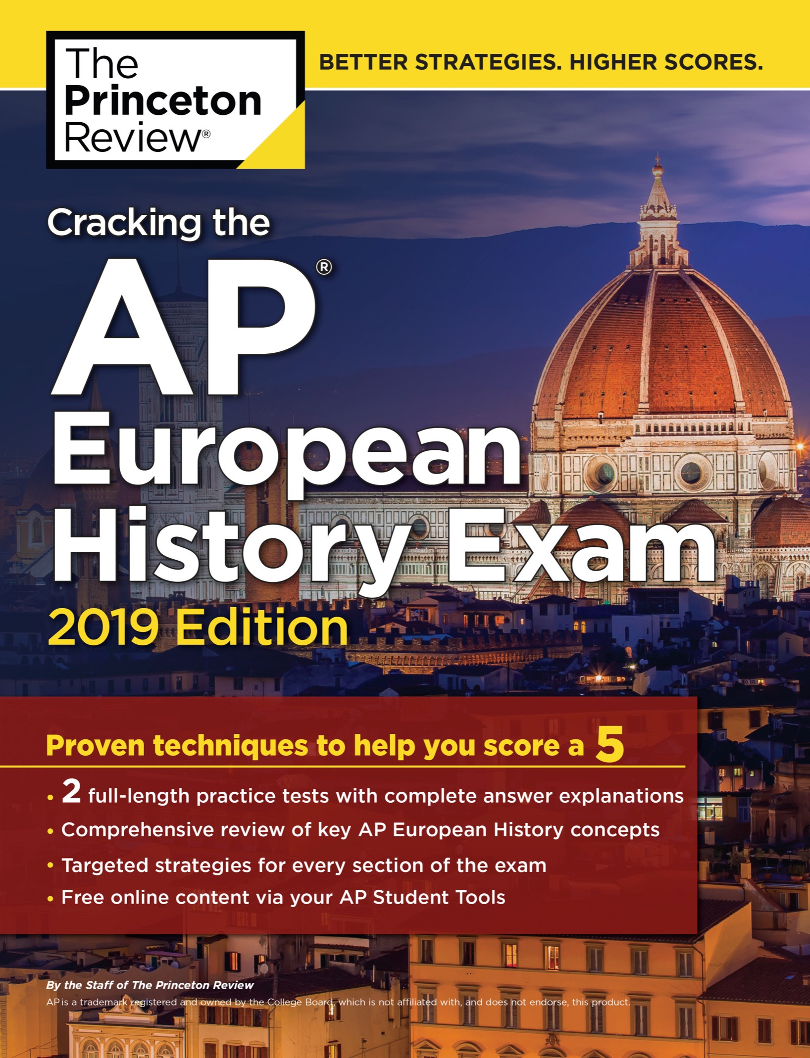 Cover for Cracking the AP European History Exam, 2019 Edition