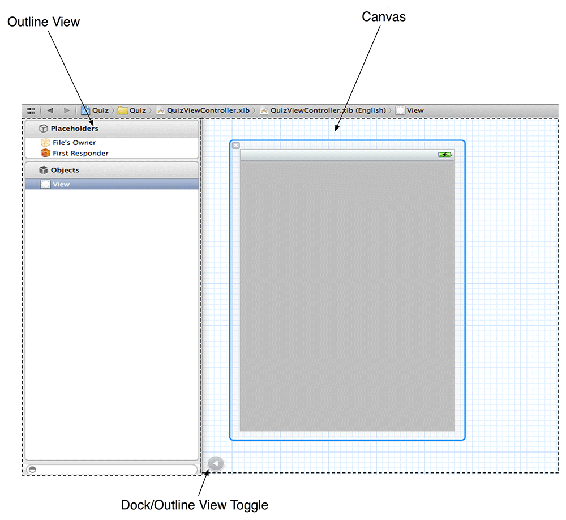 Editing a XIB file in Xcode