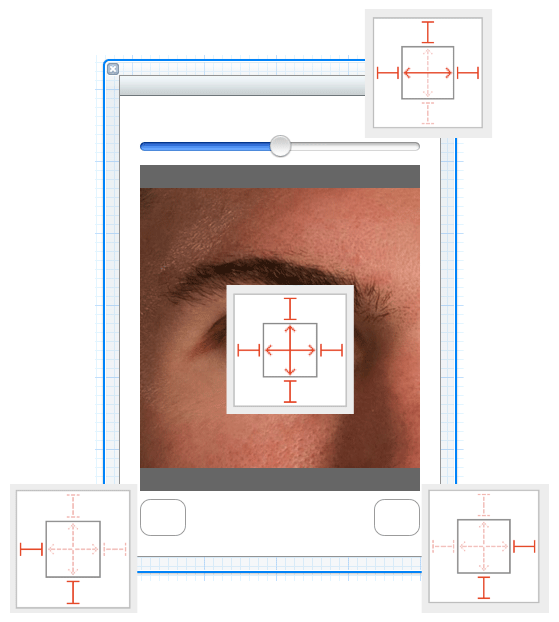 Autoresizing mask for views