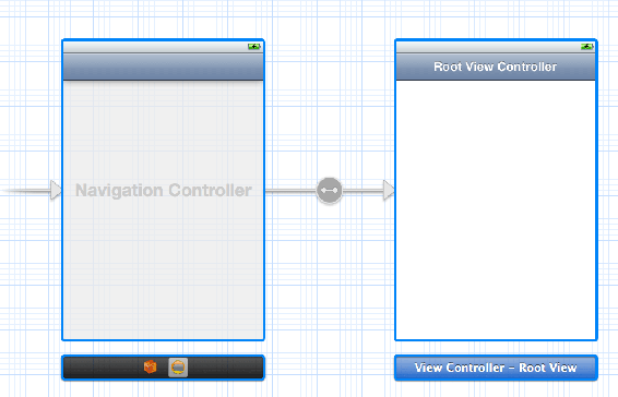 Navigation controller in storyboard