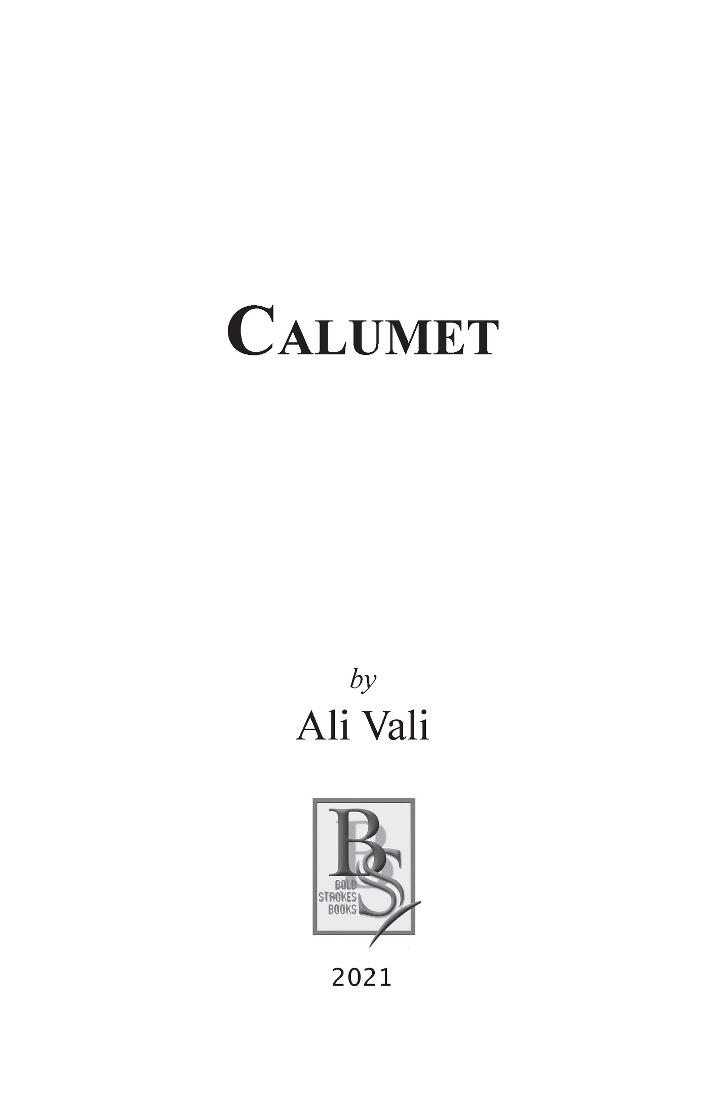 Calumet Title Page