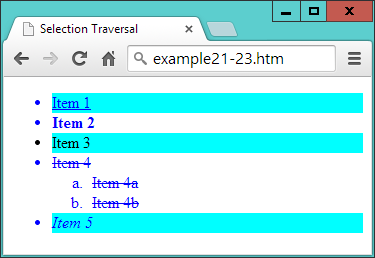 Uniquely addressing elements in a jQuery selection