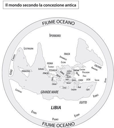 Il mondo secondo la concezione antica