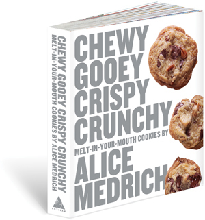 Chewy Gooey Crispy Crunchy Melt-In-Your-Mouth Cookies by Alice Medrich