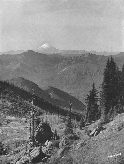 Rounded Cone of Mount Saint Helens.