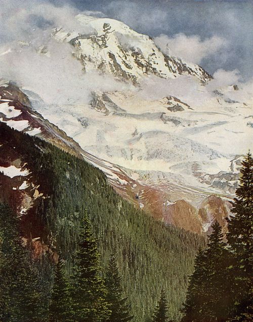 Looking down from Ptarmigan Ridge.