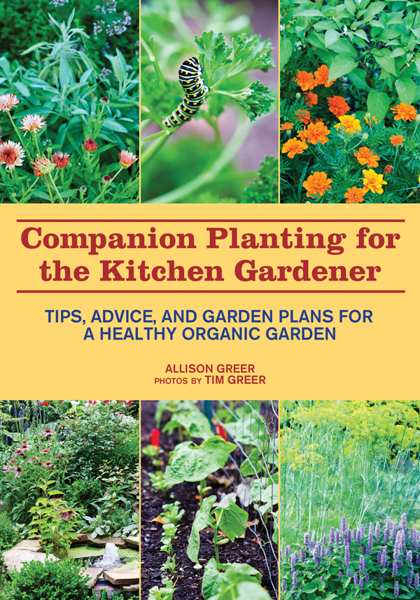 Cover Page of Companion Planting for the Kitchen Gardener